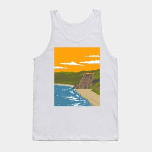 Pipa Beach or Praia de Pipa Tibau do Sul in Rio Grande do Norte Brazil WPA Art Deco Poster Tank Top